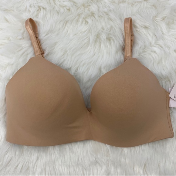 Auden Other - Auden Nude Molded Cup Wirefree Nursing Bra 34D